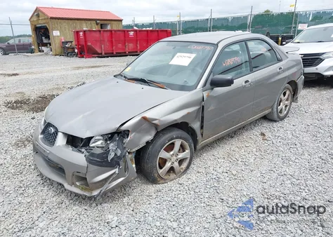 2006 Subaru Impreza 2.5I z USA, uszkodzony, nr VIN JF1GD67636H523951
